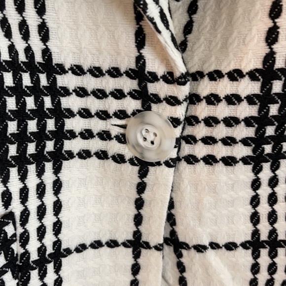 GlamVault Plaid Jacket Size Small NWT - Picture 7 of 10